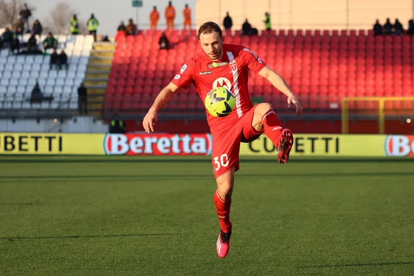 stock image Carlos Augusto of AC Monza in action during the Serie A match between AC Monza and US Sassuolo Calcio at Stadio Brianteo on January 22, 2023 in Monza, Italy. - Credit: Luca Amedeo Bizzarri/LiveMedi