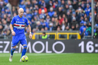 Bram Johan Andre Nuytinck (Sampdoria) during italian soccer Serie A match UC Sampdoria vs Udinese Calcio at the Luigi Ferraris stadium in Genova, Italy, January 22, 2023 - Credit: Danilo Vig