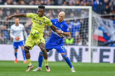 Isaac Success (Udinese)
 - Bram Johan Andre Nuytinck during italian soccer Serie A match UC Sampdoria vs Udinese Calcio at the Luigi Ferraris stadium in Genova, Italy, January 22, 2023 - Credit: Danilo Vig