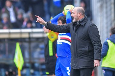 Dejan Stankovic (Sampdoria) head coach during italian soccer Serie A match UC Sampdoria vs Udinese Calcio at the Luigi Ferraris stadium in Genova, Italy, January 22, 2023 - Credit: Danilo Vig