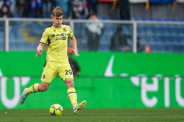 Jaka Bijol (Udinese) during italian soccer Serie A match UC Sampdoria vs Udinese Calcio at the Luigi Ferraris stadium in Genova, Italy, January 22, 2023 - Credit: Danilo Vig