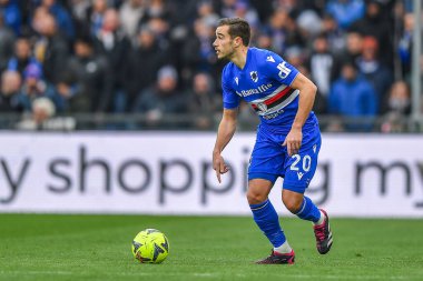 Harry Billy Winks (Sampdoria) during italian soccer Serie A match UC Sampdoria vs Udinese Calcio at the Luigi Ferraris stadium in Genova, Italy, January 22, 2023 - Credit: Danilo Vig