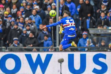 Mehdi Pascal Marcel Leris  (Sampdoria) during italian soccer Serie A match UC Sampdoria vs Udinese Calcio at the Luigi Ferraris stadium in Genova, Italy, January 22, 2023 - Credit: Danilo Vig