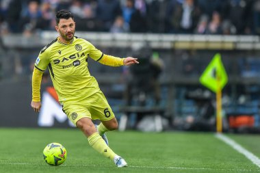 Jean-Victor Makengo Udinese) during italian soccer Serie A match UC Sampdoria vs Udinese Calcio at the Luigi Ferraris stadium in Genova, Italy, January 22, 2023 - Credit: Danilo Vig