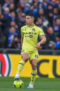 Patricio Nehuen Perez (Udinese) during italian soccer Serie A match UC Sampdoria vs Udinese Calcio at the Luigi Ferraris stadium in Genova, Italy, January 22, 2023 - Credit: Danilo Vig