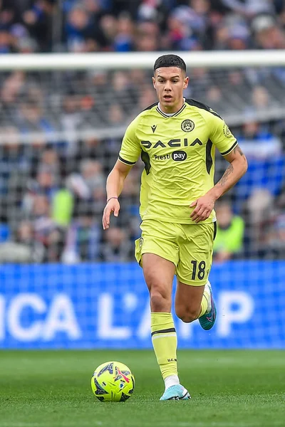 Patricio Nehuen Perez (Udinese) during italian soccer Serie A match UC Sampdoria vs Udinese Calcio at the Luigi Ferraris stadium in Genova, Italy, January 22, 2023 - Credit: Danilo Vig