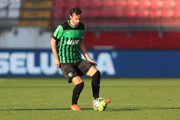 Gian Marco Ferrari of US Sassuolo Calcio in action during the Serie A match between AC Monza and US Sassuolo Calcio at Stadio Brianteo on January 22, 2023 in Monza, Italy. - Credit: Luca Amedeo Bizzarri/LiveMedi