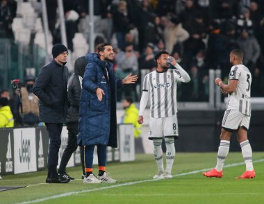 Mattia Perin of Juventus giving indications to team during the Italian Serie A, football match between Juventus Fc and Atalanta Bc on January 22, 2023 at Allianz Stadium, Turin Italy. Photo Nderim Kaceli - Credit: Nderim Kaceli/LiveMedi