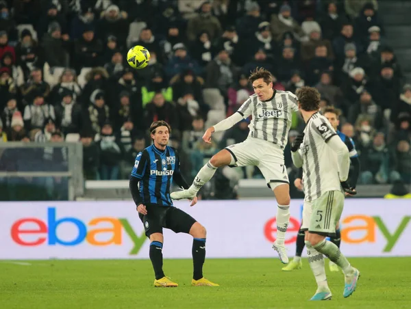 Federico Chiesa of Juventus Fc during the Italian Serie A, football match between Juventus Fc and Atalanta Bc on January 22, 2023 at Allianz Stadium, Turin Italy. Photo Nderim Kaceli - Credit: Nderim Kaceli/LiveMedi
