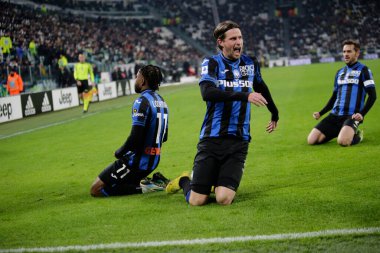 Ademola Lookman of Atalanta Bc celebrating after a goal  during the Italian Serie A, football match between Juventus Fc and Atalanta Bc on January 22, 2023 at Allianz Stadium, Turin Italy. Photo Nderim Kaceli - Credit: Nderim Kaceli/LiveMedi