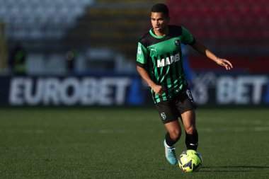 Rogerio of Sassuolo Calcio in action  during italian soccer Serie A match AC Monza vs US Sassuolo at the U-Power Stadium in Monza, Italy, January 22, 2023 - Credit: Francesco Scaccianoc