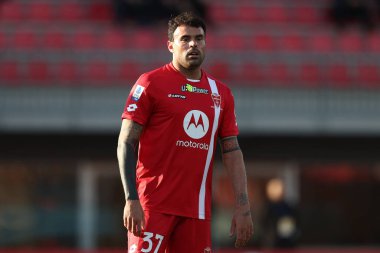 Andrea Petagna of AC Monza looks on  during italian soccer Serie A match AC Monza vs US Sassuolo at the U-Power Stadium in Monza, Italy, January 22, 2023 - Credit: Francesco Scaccianoc