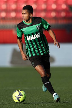 Rogerio of Sassuolo Calcio in action  during italian soccer Serie A match AC Monza vs US Sassuolo at the U-Power Stadium in Monza, Italy, January 22, 2023 - Credit: Francesco Scaccianoc