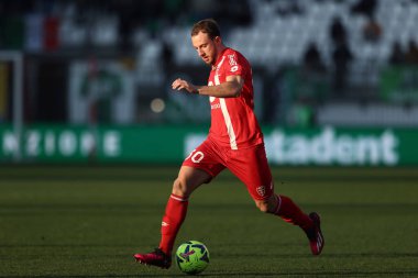 Carlos Augusto of AC Monza in action  during italian soccer Serie A match AC Monza vs US Sassuolo at the U-Power Stadium in Monza, Italy, January 22, 2023 - Credit: Francesco Scaccianoc