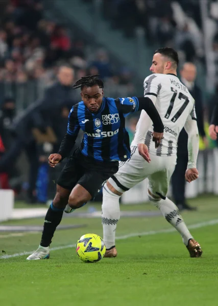 Ademola Lookman of Atalanta Bc during the Italian Serie A, football match between Juventus Fc and Atalanta Bc on January 22, 2023 at Allianz Stadium, Turin Italy. Photo Nderim Kaceli - Credit: Nderim Kaceli/LiveMedi
