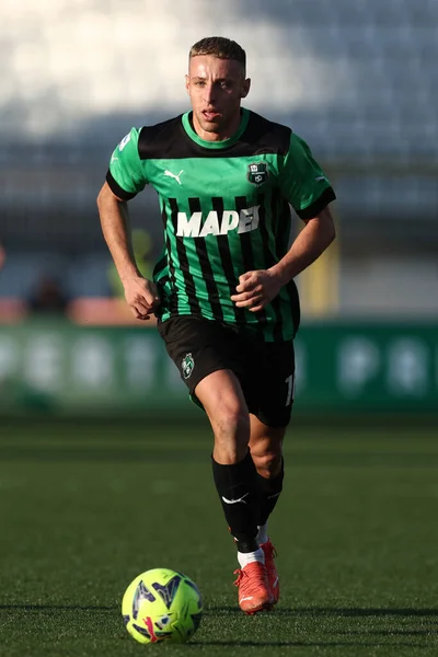 Davide Frattesi of Sassuolo Calcio in action  during italian soccer Serie A match AC Monza vs US Sassuolo at the U-Power Stadium in Monza, Italy, January 22, 2023 - Credit: Francesco Scaccianoc