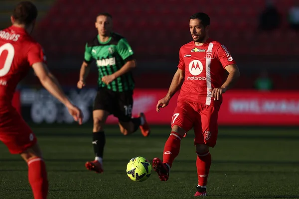 Gianluca Caprari of AC Monza in action  during italian soccer Serie A match AC Monza vs US Sassuolo at the U-Power Stadium in Monza, Italy, January 22, 2023 - Credit: Francesco Scaccianoc