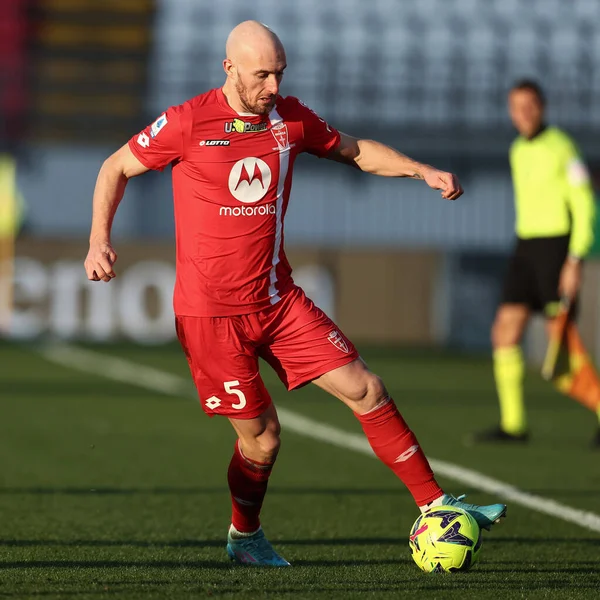 Luca Caldirola of AC Monza in action  during italian soccer Serie A match AC Monza vs US Sassuolo at the U-Power Stadium in Monza, Italy, January 22, 2023 - Credit: Francesco Scaccianoc