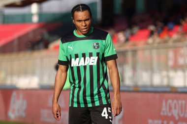 Armand Lauriente of Sassuolo Calcio looks on  during italian soccer Serie A match AC Monza vs US Sassuolo at the U-Power Stadium in Monza, Italy, January 22, 2023 - Credit: Francesco Scaccianoc