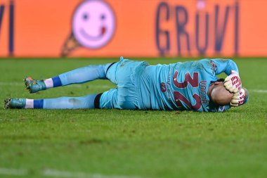Vanja Milinkovic-Savic (Torino FC) injured during italian soccer Serie A match ACF Fiorentina vs Torino FC at the Artemio Franchi stadium in Florence, Italy, January 21, 2023 - Credit: Lisa Guglielm