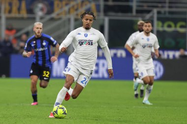 Tyronne Ebuehi of Empoli FC in action during Serie A 2022/23 football match between FC Internazionale and Empoli FC at Giuseppe Meazza Stadium, Milan, Italy on January 23, 2023 - Credit: Fabrizio Carabelli/LiveMedi