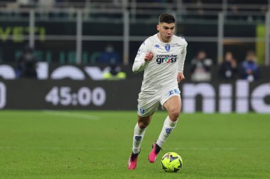 Nicolo Cambiaghi of Empoli FC in action during Serie A 2022/23 football match between FC Internazionale and Empoli FC at Giuseppe Meazza Stadium, Milan, Italy on January 23, 2023 - Credit: Fabrizio Carabelli/LiveMedi