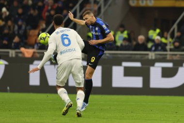 Edin Dzeko of FC Internazionale in action during Serie A 2022/23 football match between FC Internazionale and Empoli FC at Giuseppe Meazza Stadium, Milan, Italy on January 23, 2023 - Credit: Fabrizio Carabelli/LiveMedi