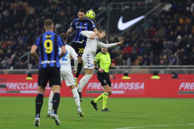 Hakan Calhanoglu of FC Internazionale in action during Serie A 2022/23 football match between FC Internazionale and Empoli FC at Giuseppe Meazza Stadium, Milan, Italy on January 23, 2023 - Credit: Fabrizio Carabelli/LiveMedi