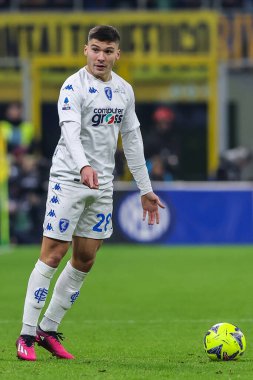 Nicolo Cambiaghi of Empoli FC in action during Serie A 2022/23 football match between FC Internazionale and Empoli FC at Giuseppe Meazza Stadium, Milan, Italy on January 23, 2023 - Credit: Fabrizio Carabelli/LiveMedi