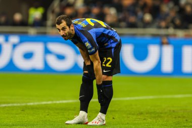 Henrikh Mkhitaryan of FC Internazionale in action during Serie A 2022/23 football match between FC Internazionale and Empoli FC at Giuseppe Meazza Stadium, Milan, Italy on January 23, 2023 - Credit: Fabrizio Carabelli/LiveMedi