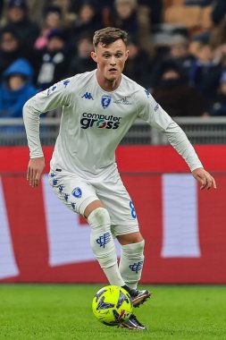 Liam Henderson of Empoli FC in action during Serie A 2022/23 football match between FC Internazionale and Empoli FC at Giuseppe Meazza Stadium, Milan, Italy on January 23, 2023 - Credit: Fabrizio Carabelli/LiveMedi
