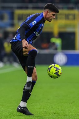Raoul Bellanova of FC Internazionale in action during Serie A 2022/23 football match between FC Internazionale and Empoli FC at Giuseppe Meazza Stadium, Milan, Italy on January 23, 2023 - Credit: Fabrizio Carabelli/LiveMedi