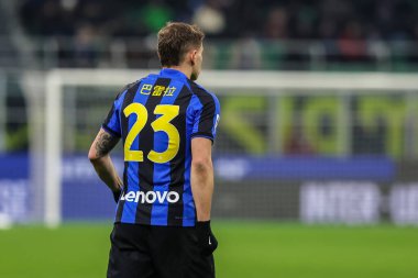 Nicolo Barella of FC Internazionale seen during Serie A 2022/23 football match between FC Internazionale and Empoli FC at Giuseppe Meazza Stadium, Milan, Italy on January 23, 2023 - Credit: Fabrizio Carabelli/LiveMedi