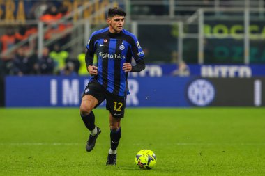 Raoul Bellanova of FC Internazionale in action during Serie A 2022/23 football match between FC Internazionale and Empoli FC at Giuseppe Meazza Stadium, Milan, Italy on January 23, 2023 - Credit: Fabrizio Carabelli/LiveMedi