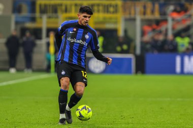 Raoul Bellanova of FC Internazionale in action during Serie A 2022/23 football match between FC Internazionale and Empoli FC at Giuseppe Meazza Stadium, Milan, Italy on January 23, 2023 - Credit: Fabrizio Carabelli/LiveMedi