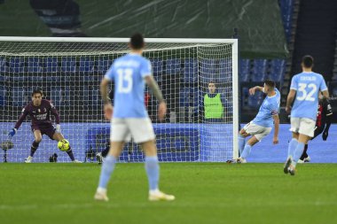Sergej Milinkovic-Savic of S.S. LAZIO during the 19th day of the Serie A Championship between S.S. Lazio vs A.C. Milan on January 24, 2023 at the Stadio Olimpico in Rome, Italy. - Credit: Domenico Cippitelli/LiveMedi
