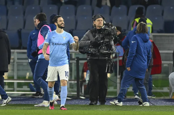 Luis Alberto of S.S. LAZIO during the 19th day of the Serie A Championship between S.S. Lazio vs A.C. Milan on January 24, 2023 at the Stadio Olimpico in Rome, Italy. - Credit: Domenico Cippitelli/LiveMedi