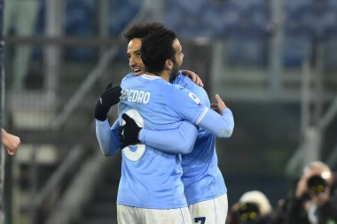 Felipe Anderson of S.S. LAZIO during the 19th day of the Serie A Championship between S.S. Lazio vs A.C. Milan on January 24, 2023 at the Stadio Olimpico in Rome, Italy. - Credit: Domenico Cippitelli/LiveMedi