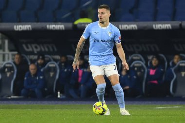 Sergej Milinkovic-Savic of S.S. LAZIO during the 19th day of the Serie A Championship between S.S. Lazio vs A.C. Milan on January 24, 2023 at the Stadio Olimpico in Rome, Italy. - Credit: Domenico Cippitelli/LiveMedi