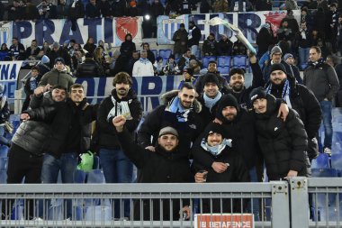 S.S. Lazio Fans during the 19th day of the Serie A Championship between S.S. Lazio vs A.C. Milan on January 24, 2023 at the Stadio Olimpico in Rome, Italy. - Credit: Domenico Cippitelli/LiveMedi