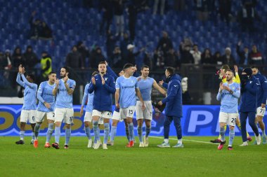 S.S. Lazio Team during the 19th day of the Serie A Championship between S.S. Lazio vs A.C. Milan on January 24, 2023 at the Stadio Olimpico in Rome, Italy. - Credit: Domenico Cippitelli/LiveMedi