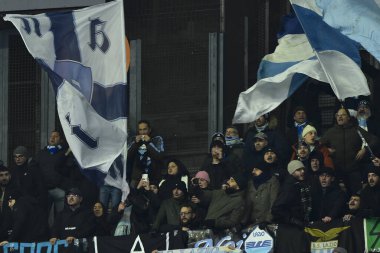 S.S. Lazio Fans during the 19th day of the Serie A Championship between S.S. Lazio vs A.C. Milan on January 24, 2023 at the Stadio Olimpico in Rome, Italy. - Credit: Domenico Cippitelli/LiveMedi