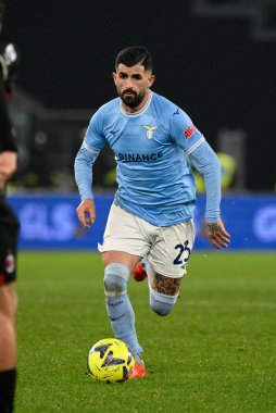 Elseid Hysaj (SS Lazio) during the Italian Football Championship League A 2022/2023 match between SS Lazio vs AC Milan at the Olimpic Stadium in Rome on 24 January 2023. - Credit: Fabrizio Corradetti/LiveMedi
