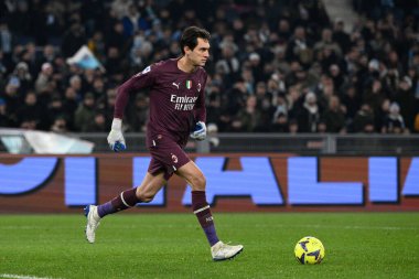 Ciprian Tatarusanu (AC Milan)  during the Italian Football Championship League A 2022/2023 match between SS Lazio vs AC Milan at the Olimpic Stadium in Rome on 24 January 2023. - Credit: Fabrizio Corradetti/LiveMedi