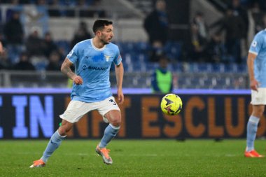 Danilo Cataldi (SS Lazio) during the Italian Football Championship League A 2022/2023 match between SS Lazio vs AC Milan at the Olimpic Stadium in Rome on 24 January 2023. - Credit: Fabrizio Corradetti/LiveMedi