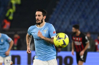 Luis Alberto (SS Lazio) during the Italian Football Championship League A 2022/2023 match between SS Lazio vs AC Milan at the Olimpic Stadium in Rome on 24 January 2023. - Credit: Fabrizio Corradetti/LiveMedi
