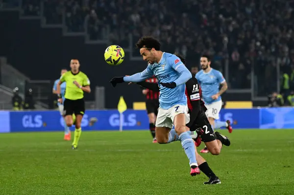 stock image Felipe Anderson (SS Lazio) during the Italian Football Championship League A 2022/2023 match between SS Lazio vs AC Milan at the Olimpic Stadium in Rome on 24 January 2023. - Credit: Fabrizio Corradetti/LiveMedi