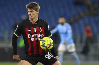 Charles De Ketelaere of A.C. Milan during the 19th day of the Serie A Championship between S.S. Lazio vs A.C. Milan on January 24, 2023 at the Stadio Olimpico in Rome, Italy. - Credit: Domenico Cippitelli/LiveMedi