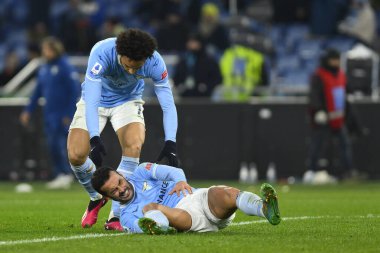 Pedro and Felipe Anderson of S.S. LAZIO  during the 19th day of the Serie A Championship between S.S. Lazio vs A.C. Milan on January 24, 2023 at the Stadio Olimpico in Rome, Italy. - Credit: Domenico Cippitelli/LiveMedi