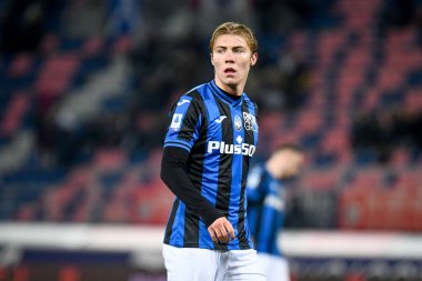Atalanta's Rasmus Hojlund portrait during italian soccer Serie A match Bologna FC vs Atalanta BC (portraits archive) at the Renato Dall'Ara stadium in Bologna, Italy, January 09, 2023 - Credit: Ettore Griffon